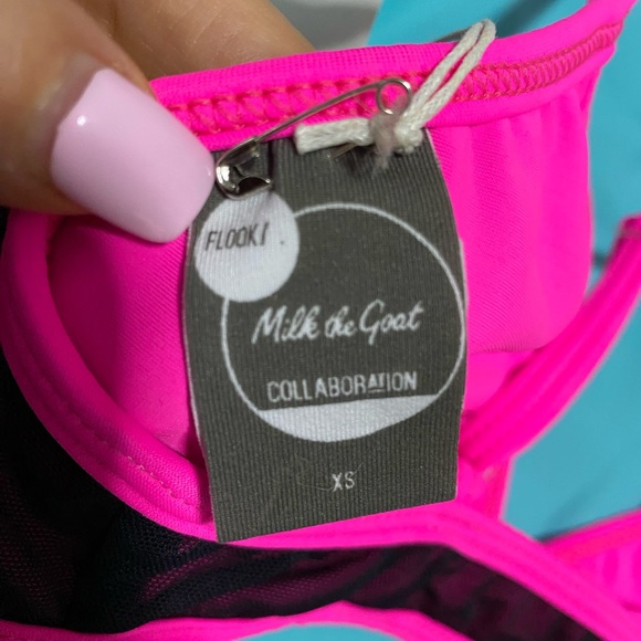NWT Hard to Find Milk The Goat Brand Bikini Top | Size XS - Picture 8 of 16